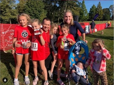 Andrea Canning and Tony Bancroft with their family